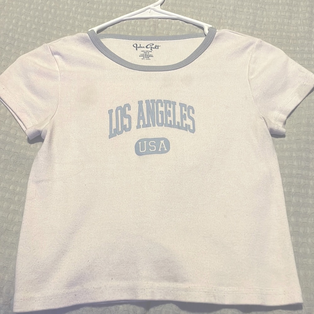 Cropped los angles john galt shirt